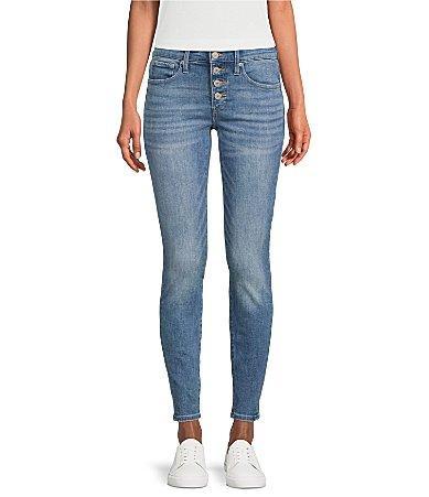 Lucky Brand Bridgette Button Fly Ankle Skinny Jeans Product Image