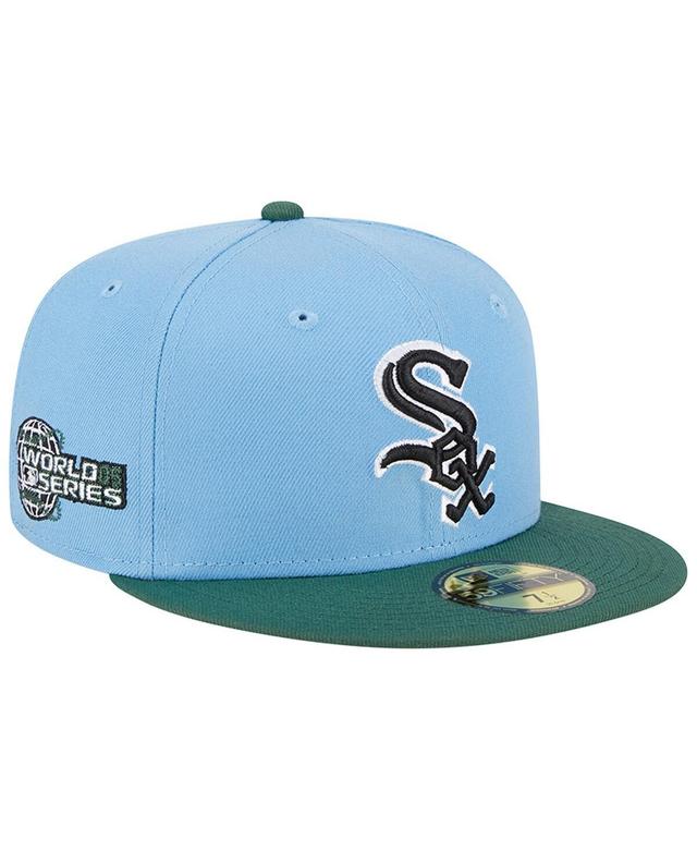 Mens New Era Sky Blue Chicago White Sox 2005 World Series 59FIFTY Fitted Hat - Sky Blue Product Image