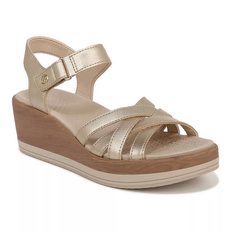 Bzees Rhythm Womens Strappy Wedge Sandals Clrs Product Image