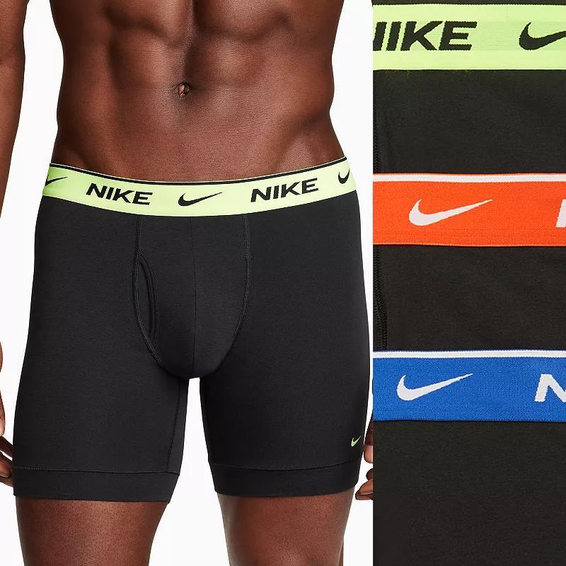 Nike Dri-FIT Essential 3-Pack Stretch Cotton Boxer Briefs Product Image