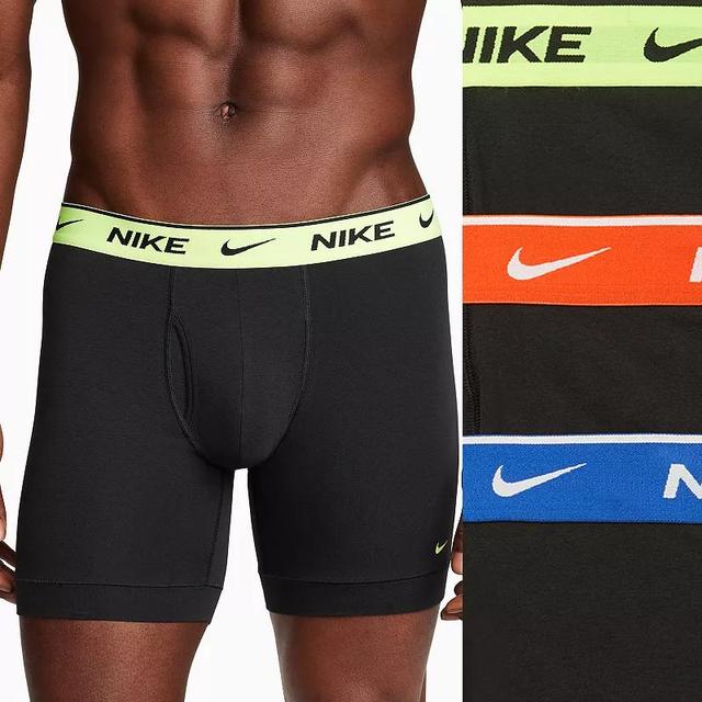 Nike Men's Dri-FIT Essential Cotton Stretch Boxer Briefs (3-Pack) Product Image