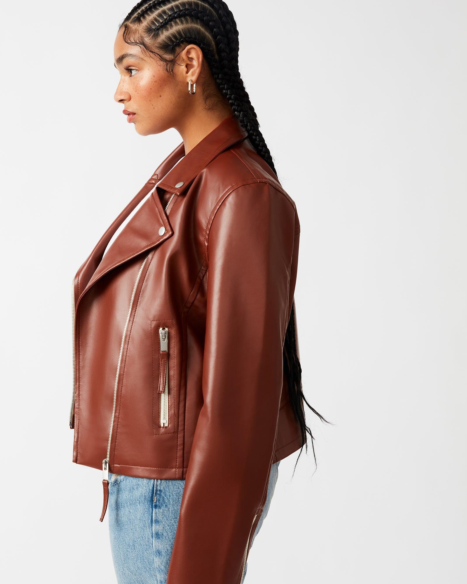 VINKA JACKET COGNAC Female Product Image