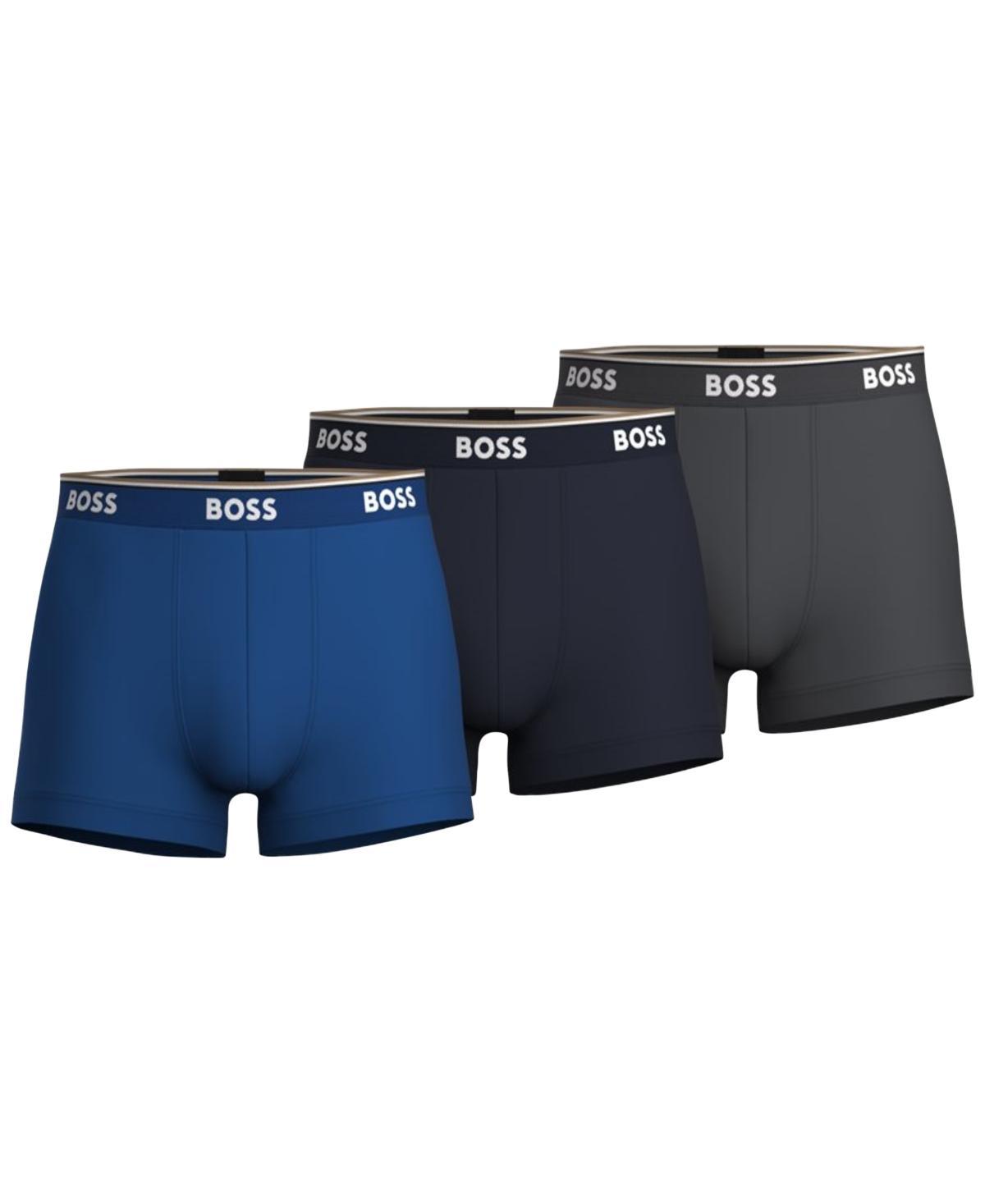 BOSS 3-Pack Power Stretch Cotton Trunks Product Image