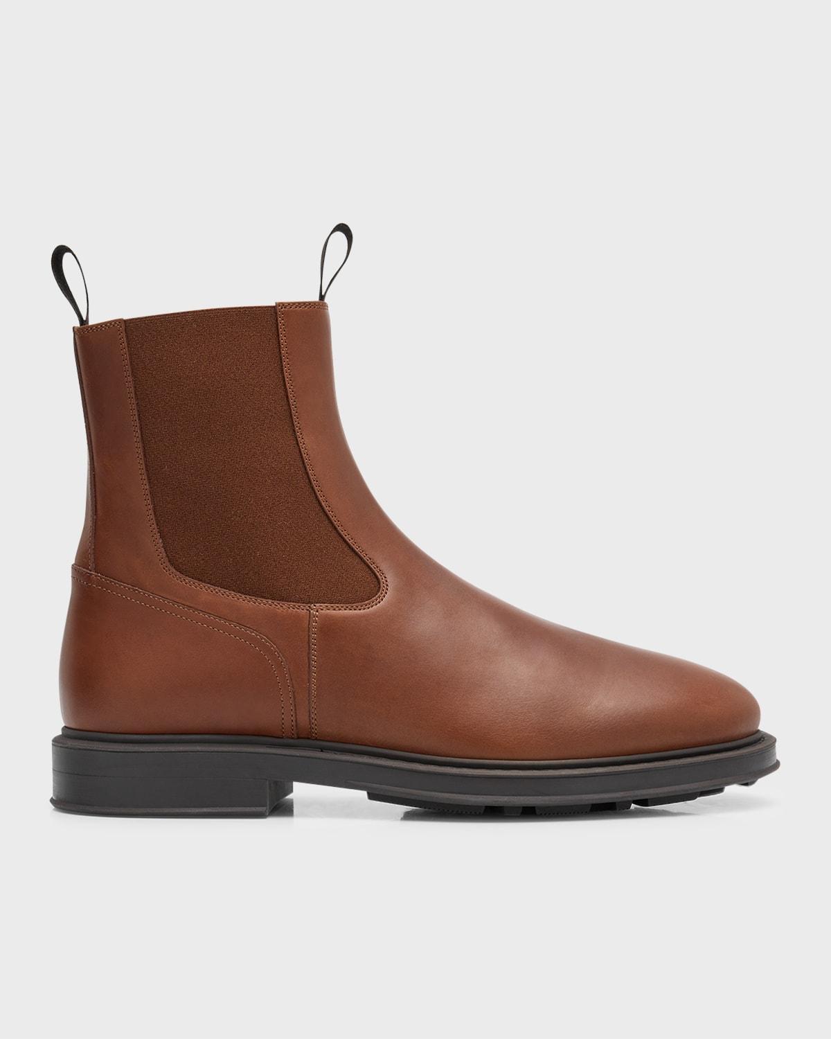 Mens Travis Leather Chelsea Boots Product Image