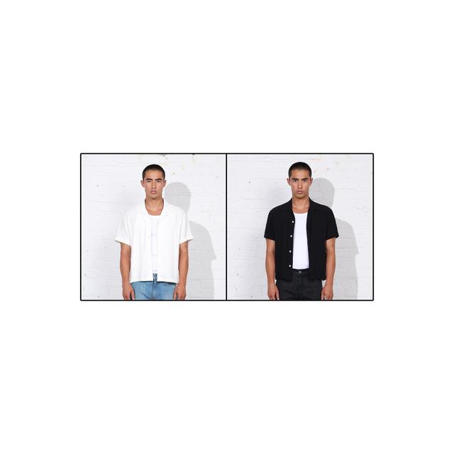 2-Pack | Rosewood Crop Button-Up Product Image