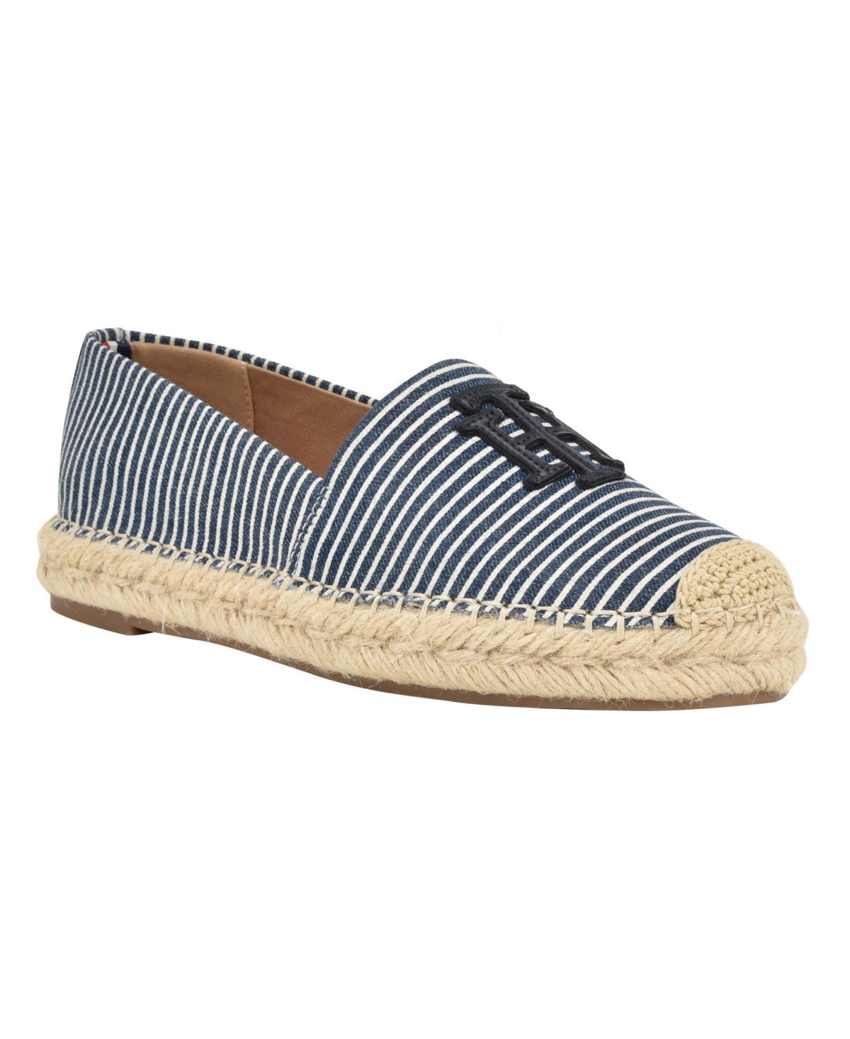 Tommy Hilfiger Womens Peanni Flat Espadrille Closed Toe Shoes Product Image