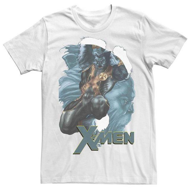 Mens Marvel X-Men Beast Suited Up Portrait Tee Product Image