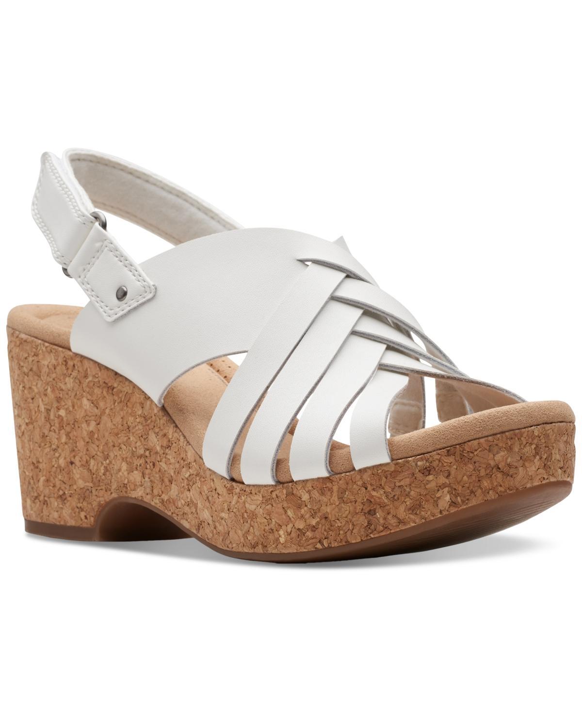 Clarks Womens Giselle Ivy Wedge Sandals Product Image