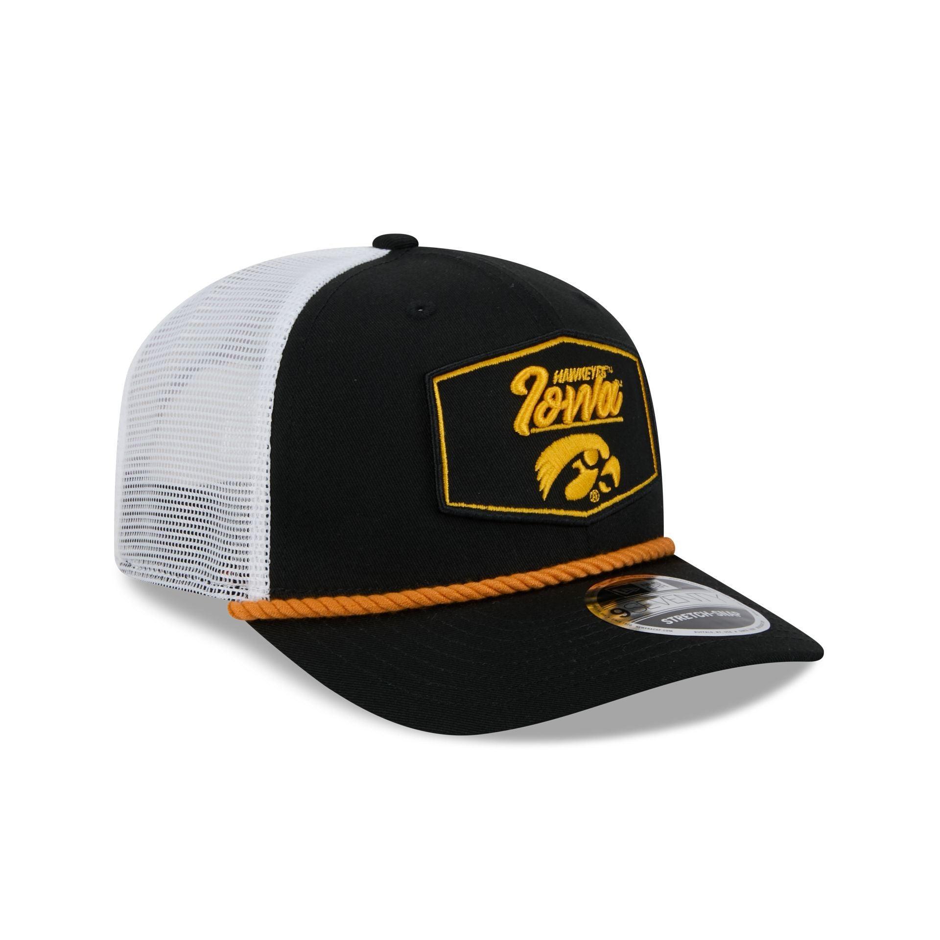 Iowa Hawkeyes Patch 9SEVENTY Trucker Hat Male Product Image