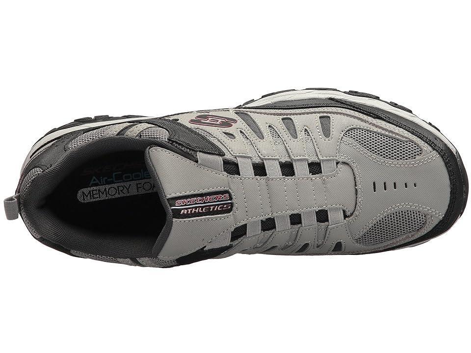 SKECHERS After Burn M. Fit Charcoal) Men's Shoes Product Image