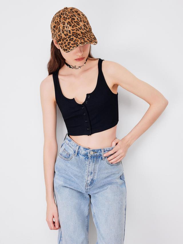 LEOPARD PRINT BASEBALL CAP Product Image