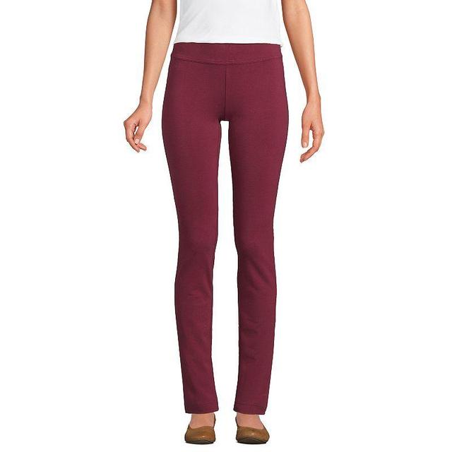 Petite Lands End Starfish Slim Cut Pull-On Pants, Womens Product Image