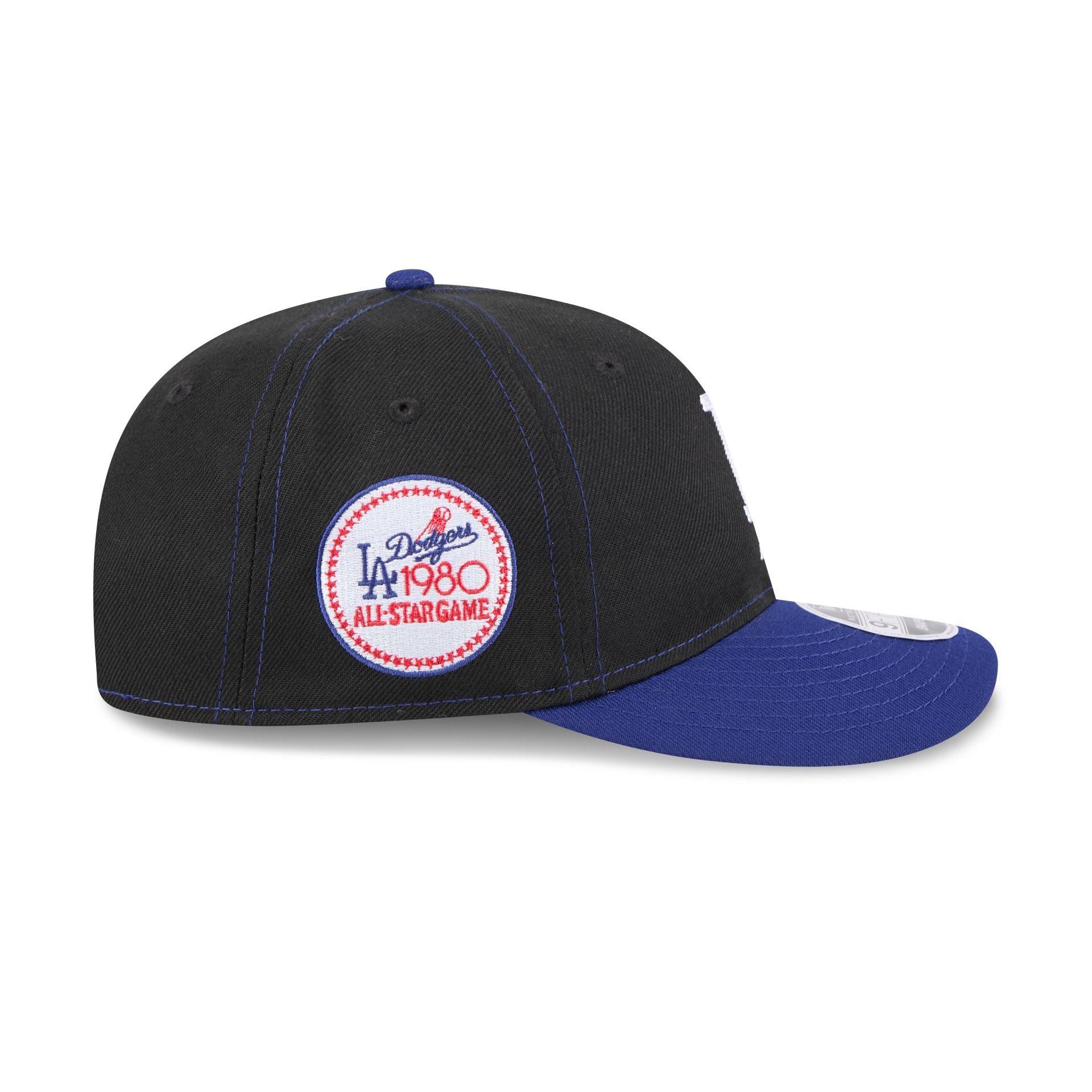 Los Angeles Dodgers Thunder Crown Retro Crown 9FIFTY Snapback Hat Male Product Image