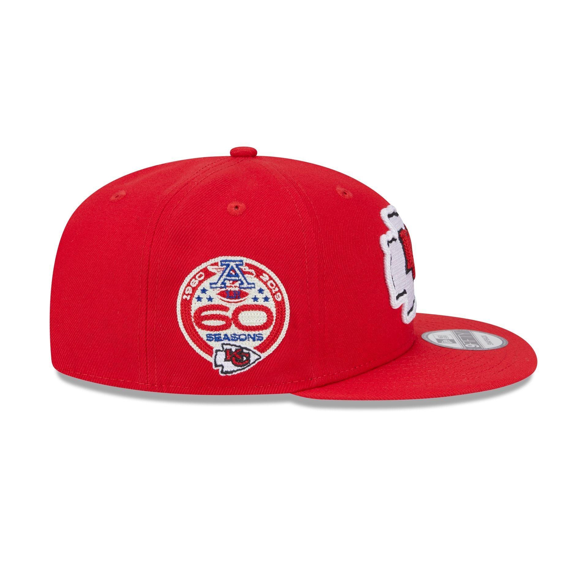 Alpha Industries x Kansas City Chiefs Red 9FIFTY Snapback Hat Male Product Image