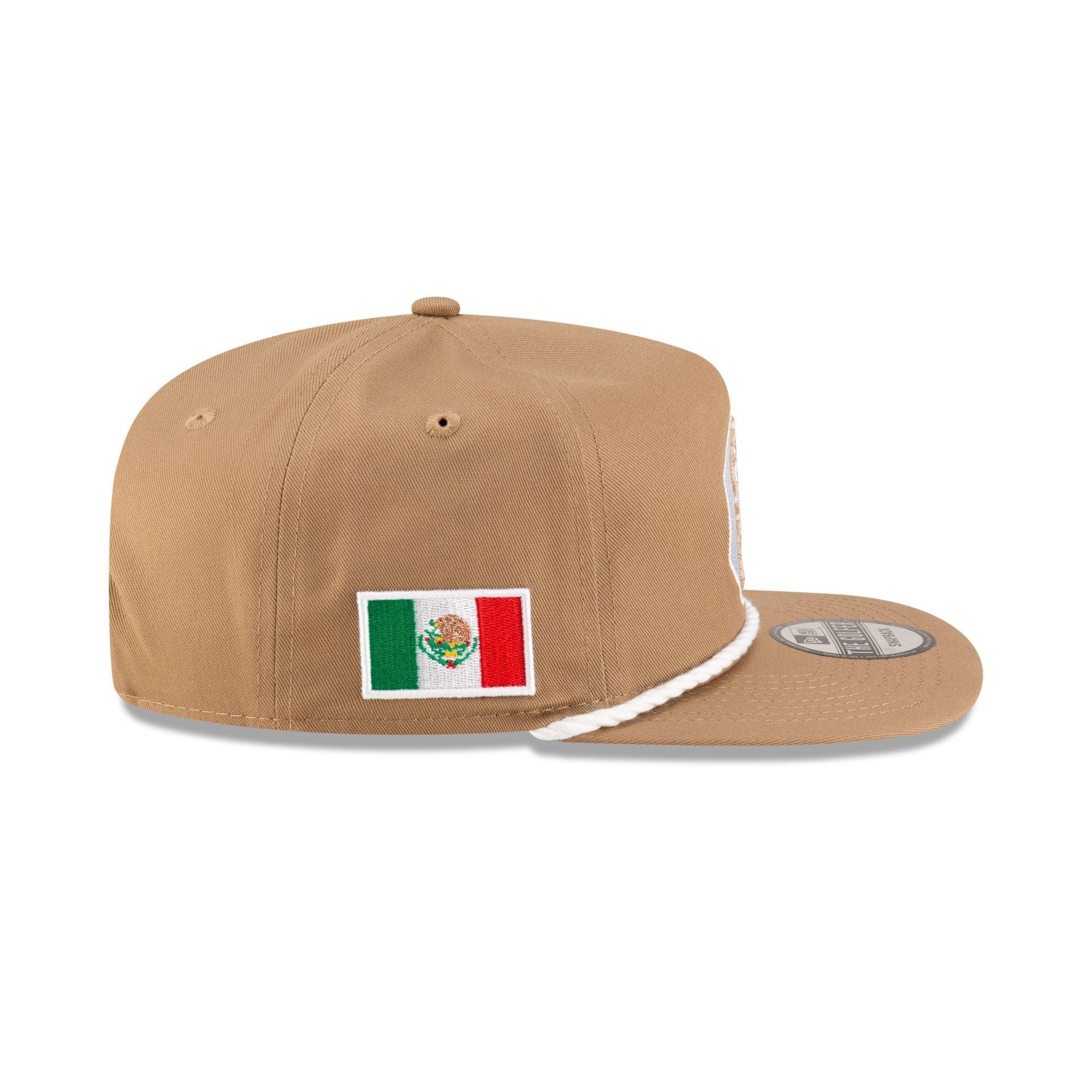 UFC Mexico Khaki Glove Golfer Snapback Hat Male Product Image