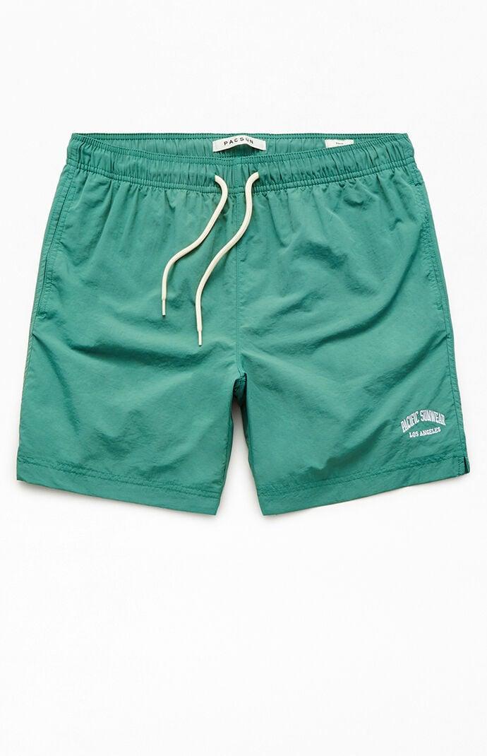 Mens Nylon Collegiate 6.5 Swim Trunks - Product Image