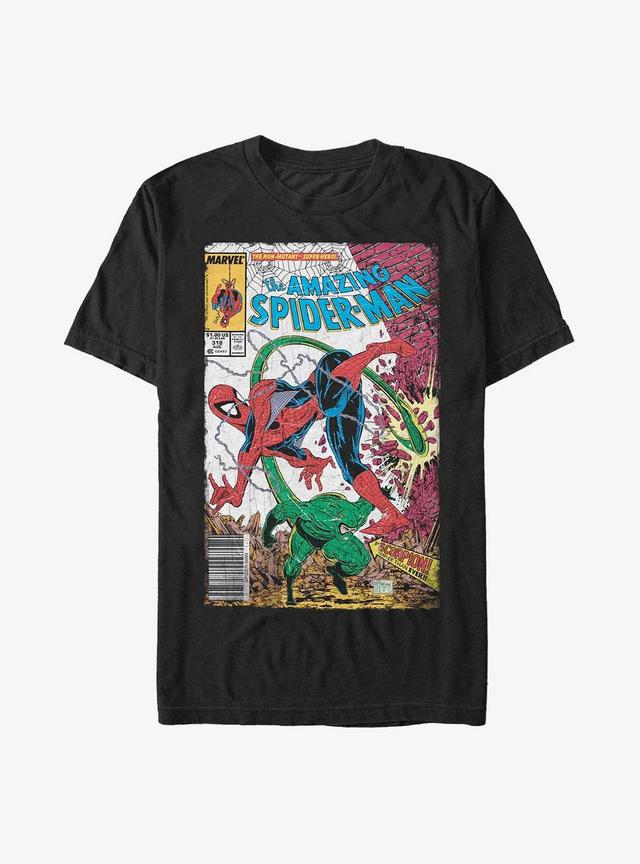 Marvel Spider-Man Scorpion Comic Cover T-Shirt Product Image