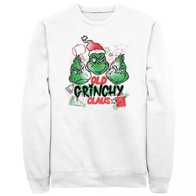 Big & Tall Dr. Seuss Old Grinchy Claus Graphic Fleece, Mens Product Image