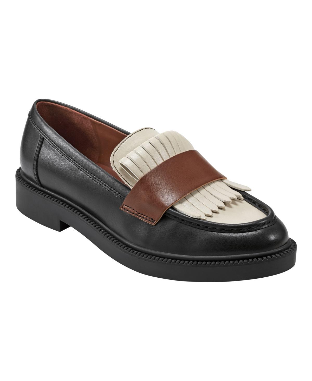 Marc Fisher Womens Calixy Almond Toe Slip-on Casual Loafers Product Image