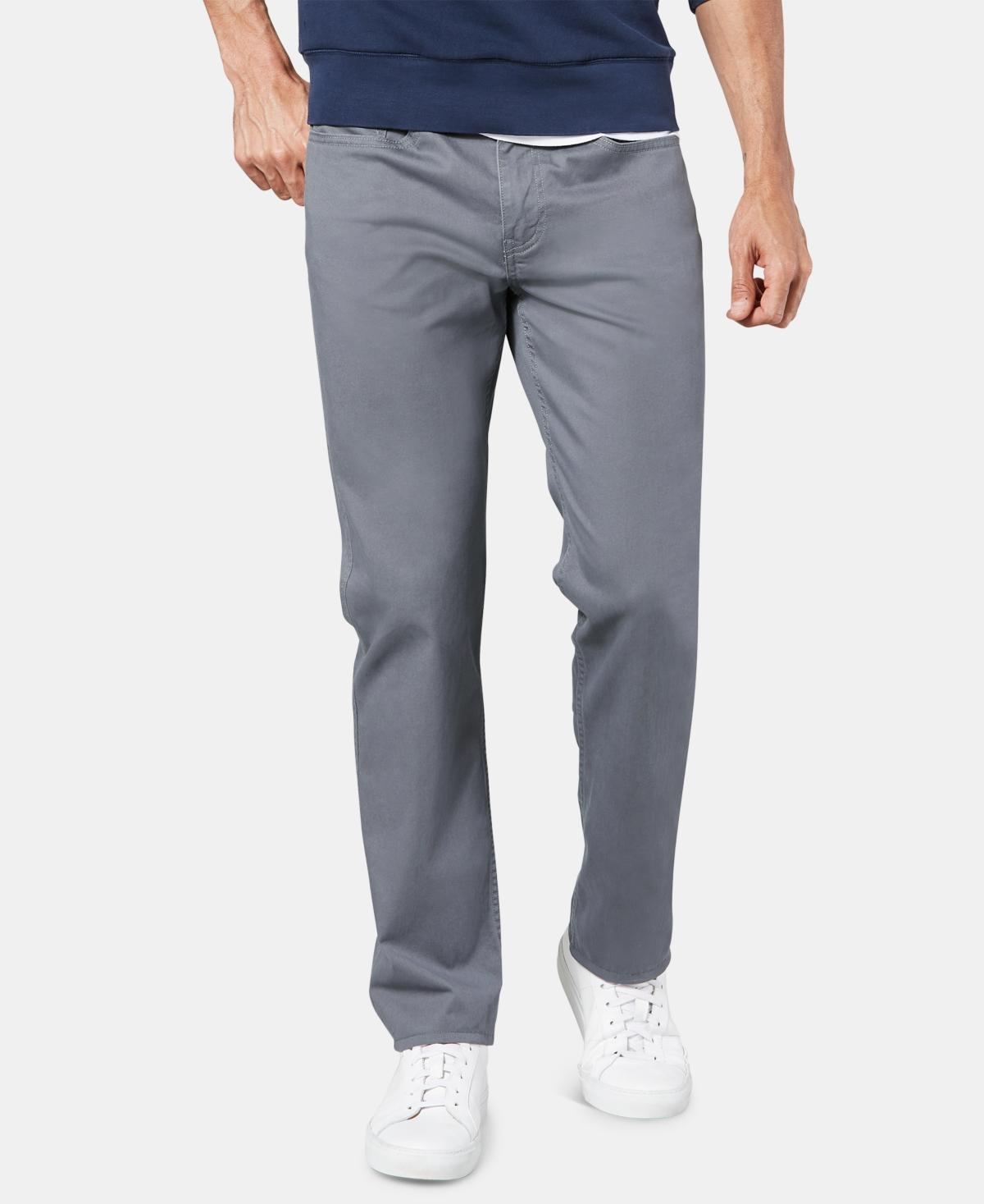 Dockers Mens Straight Cut 2.0 All Seasons Khaki Tech Pants Product Image