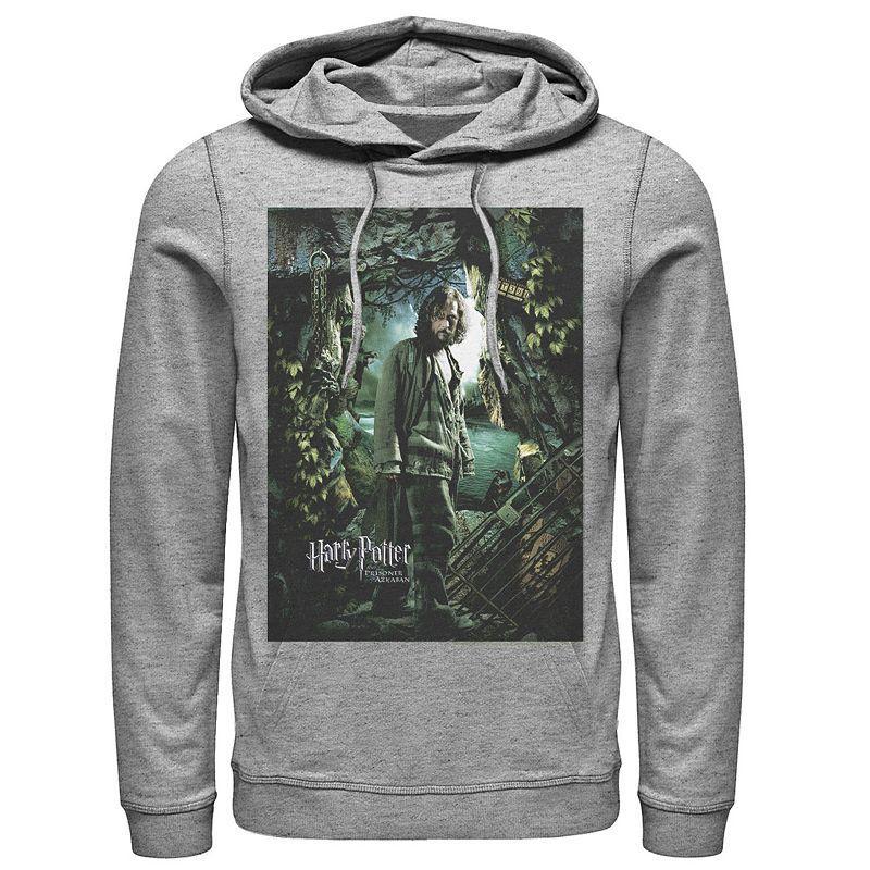 Mens Harry Potter Prisoner Of Azkaban Sirius Black Portrait Graphic Pullover Hoodie Athletic Grey Product Image