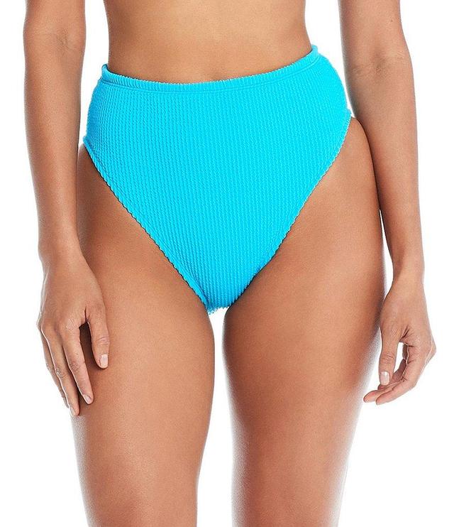 Bleu Rod Beattie Pucker Up High Waist Swim Bottom Product Image