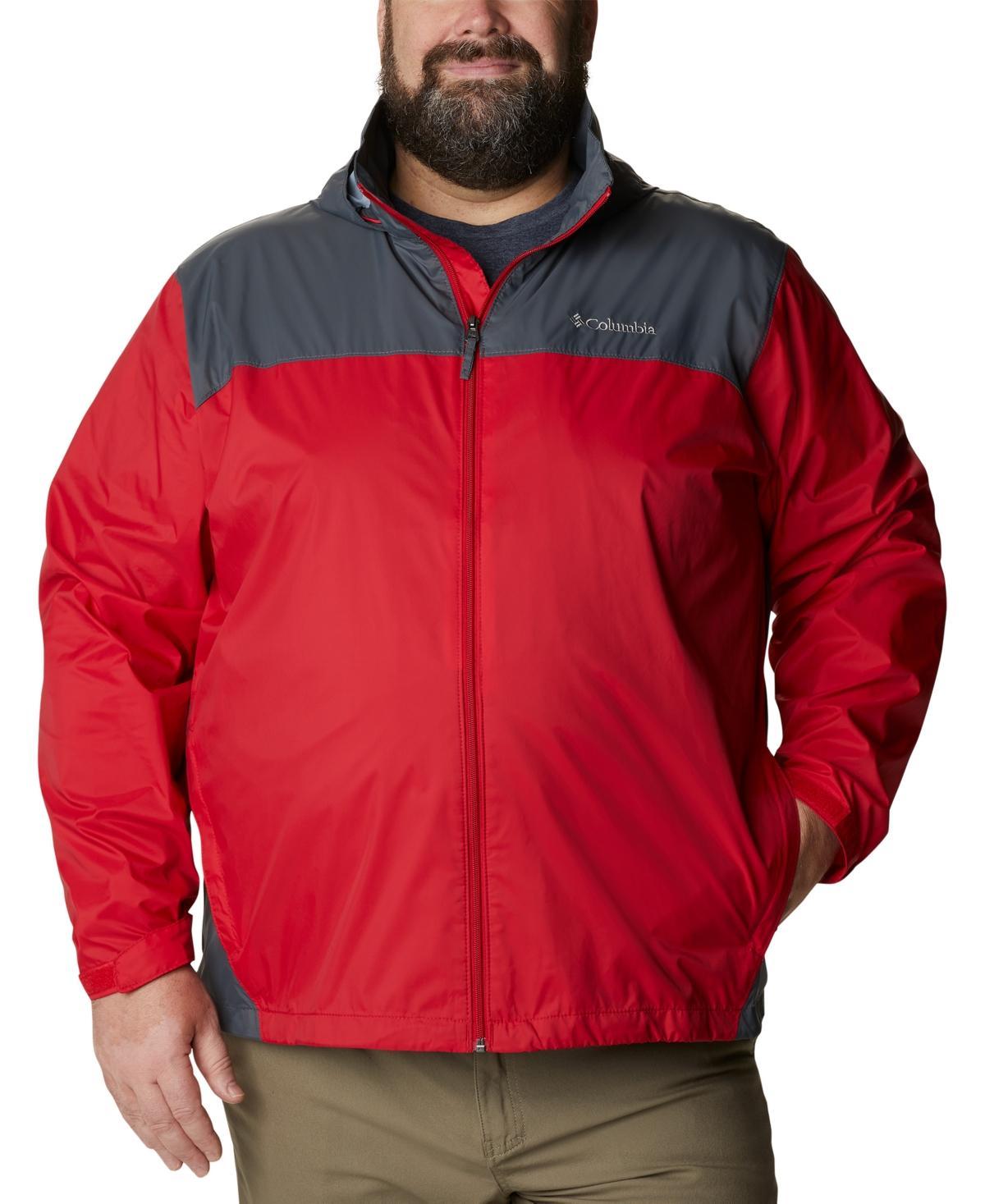 Columbia Mens Big & Tall Glennaker Lake Rain Jacket - Blue Jay Product Image