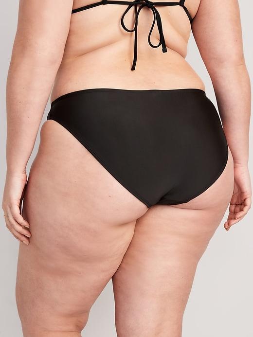 High-Waisted Classic Bikini Swim Bottoms Product Image