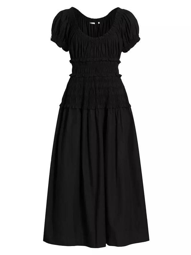 Leanne Poplin Maxi-Dress Product Image