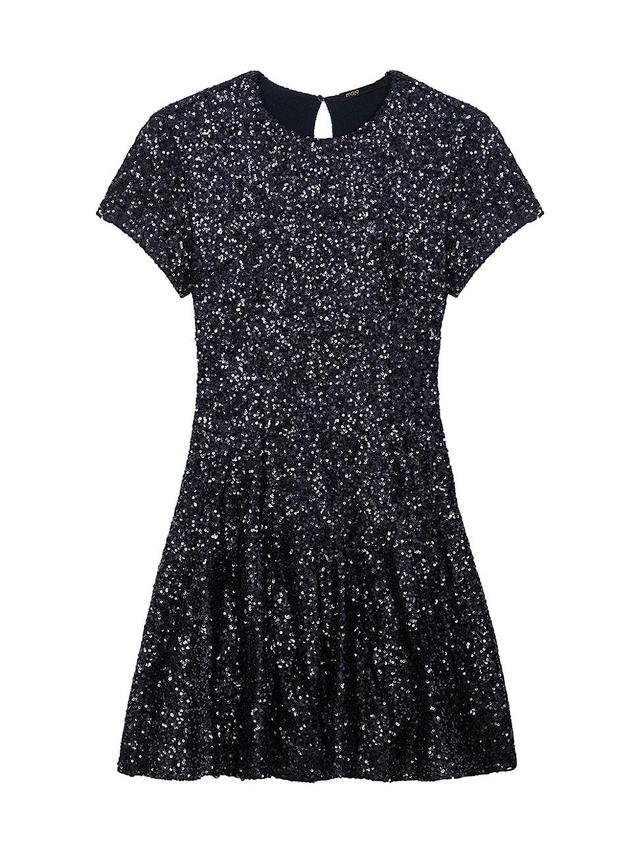 Womens Short Sequin Dress Product Image