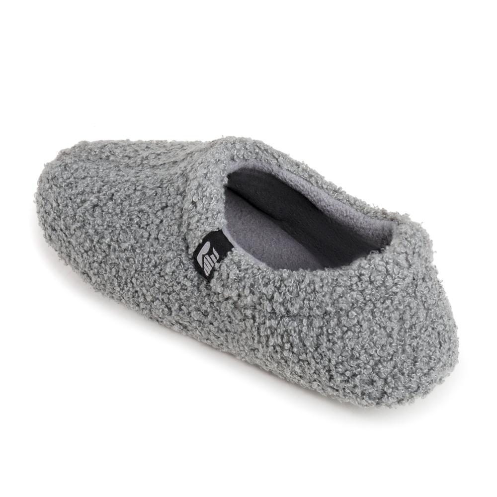 RockDove Women's Teddy Fleece Closed Back Slipper, Size 5-6 US Women, Dark Gray Product Image