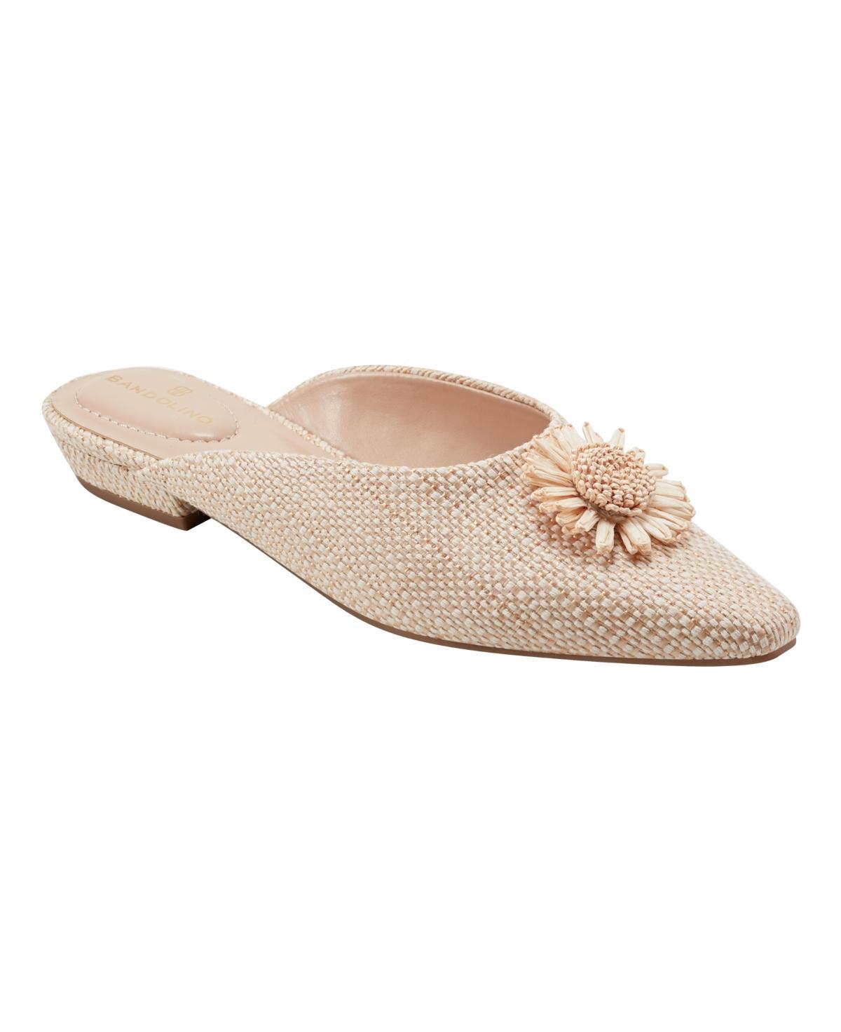 Bandolino Womens Shay Sunflower Detail Flat Dress Mules Product Image