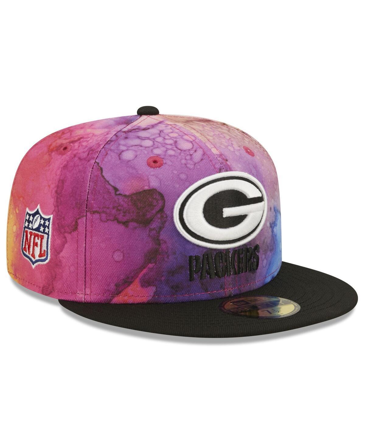 Mens New Era Pink Green Bay Packers 2022 Nfl Crucial Catch 59FIFTY Fitted Hat - Pink Product Image