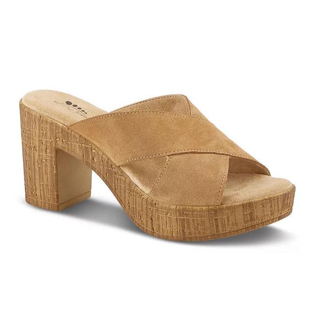 Spring Step Blanchar Womens Heeled Slide Sandals Product Image