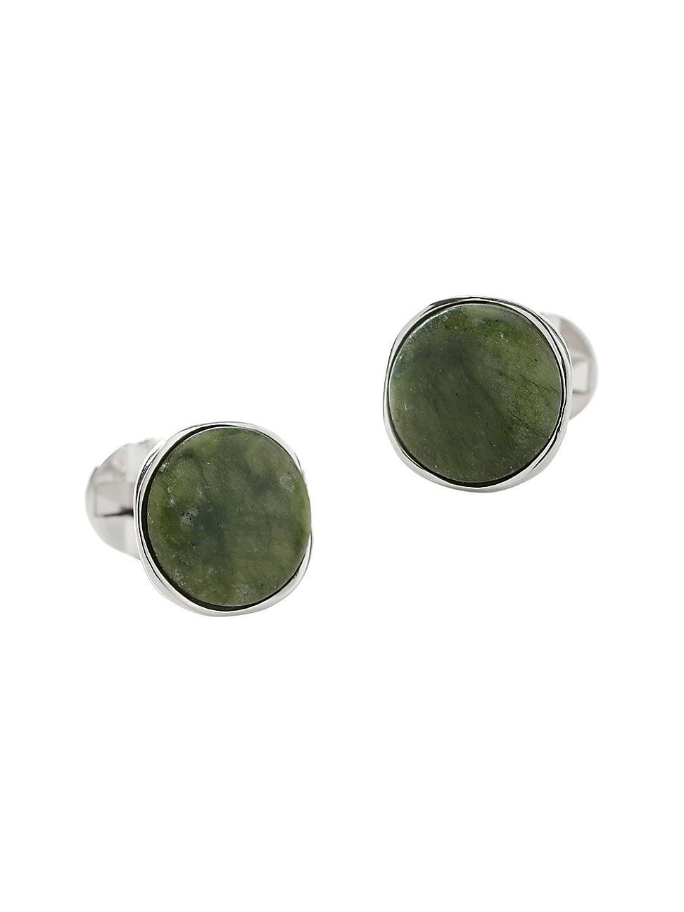 Cufflinks, Inc. Seraphinite Sterling Silver Cuff Links Product Image