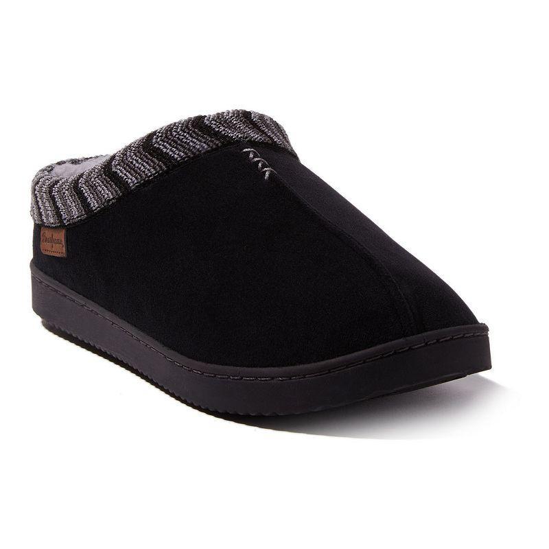 Dearfoams Warner Mens High Vamp Clog Slippers Product Image