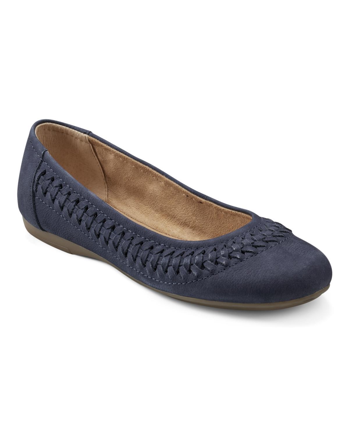 Earth Womens Jett Woven Round Toe Slip-on Dress Flats Product Image