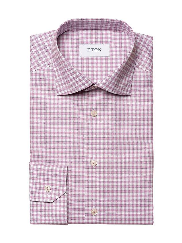 Mens Slim Fit Check Shirt Product Image