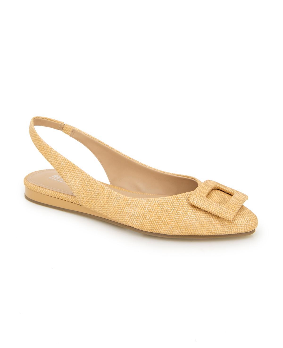 Kenneth Cole Reaction Womenss Linton Buckle Wedge Flats Product Image