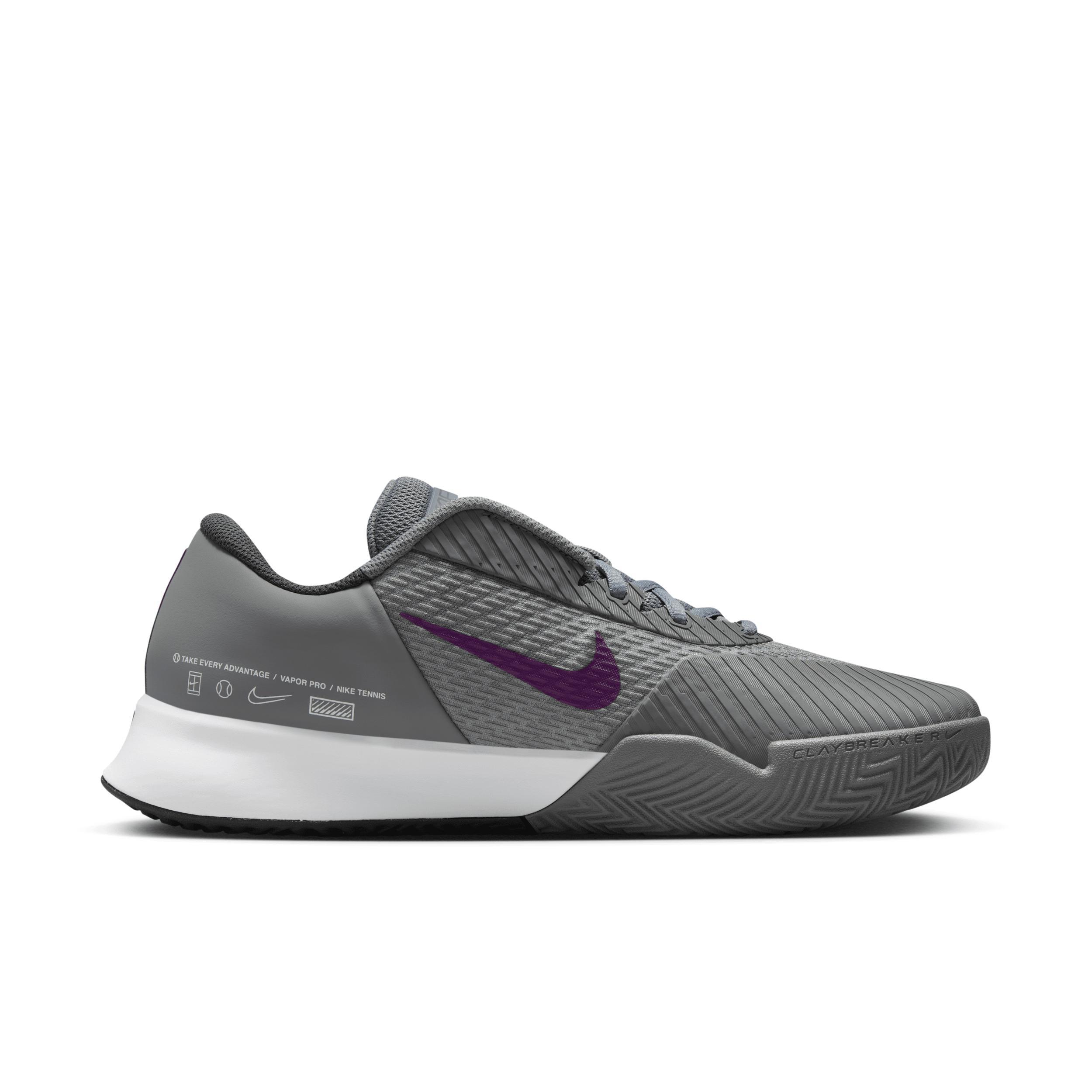 NikeCourt Air Zoom Vapor Pro 2 Men's Clay Tennis Shoes Product Image