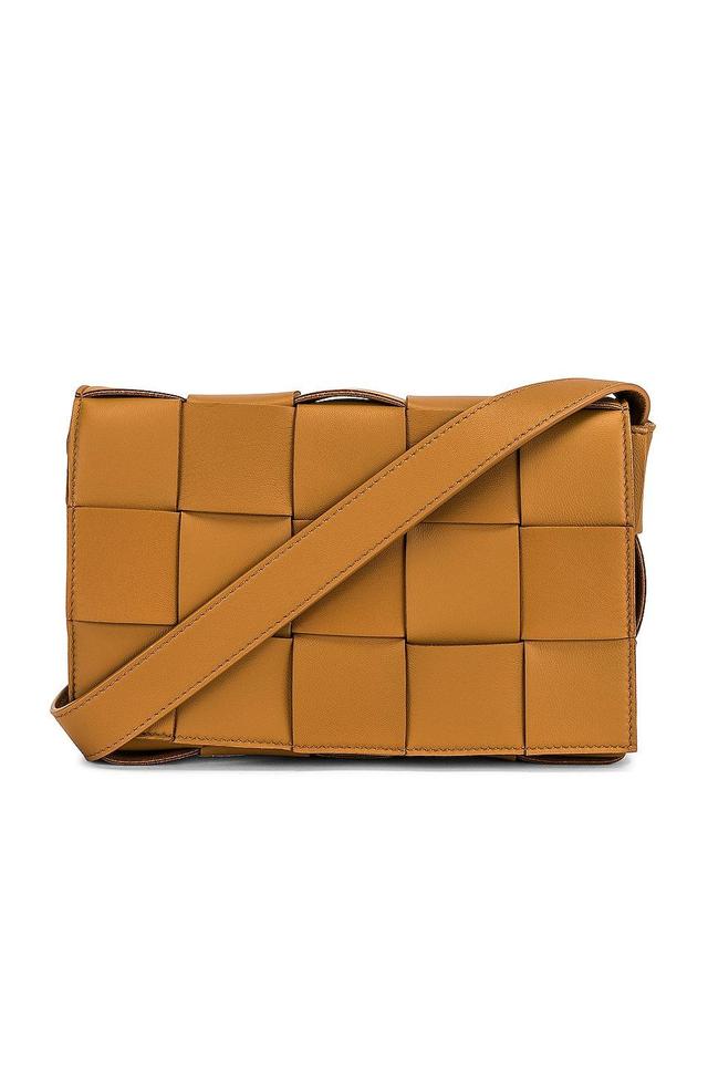 Bottega Veneta Cassette Crossbody Bag Brown.. Product Image