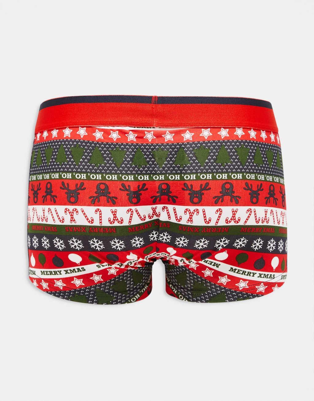 Only & Sons 3 pack giftbox christmas trunks Product Image