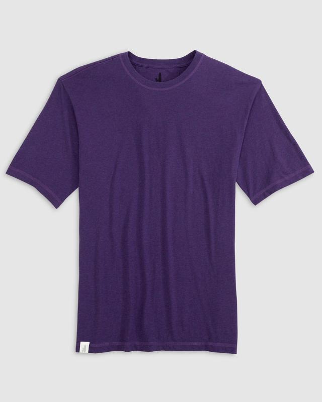 johnnie-O Texas Christian University Heathered Spencer Cotton T-Shirt Product Image