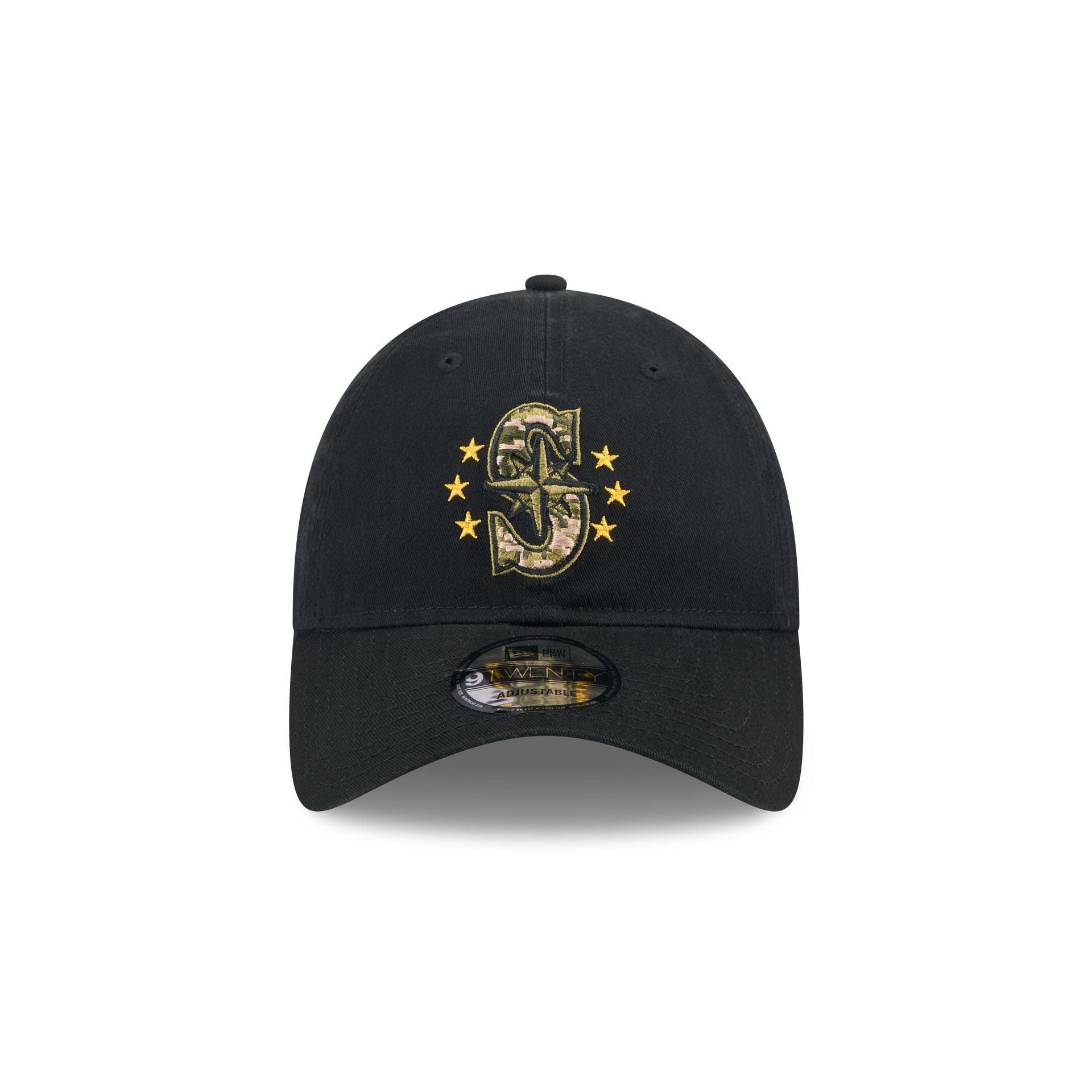 Seattle Mariners Armed Forces Day 2024 9TWENTY Adjustable Hat Male Product Image