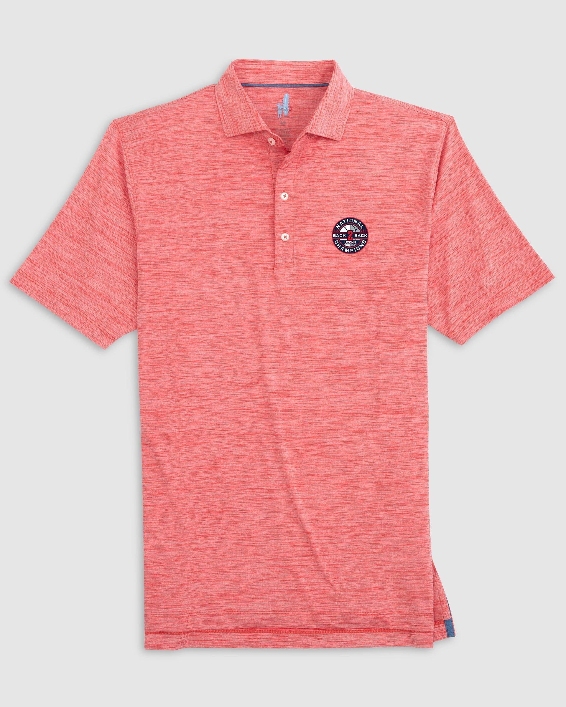 Wisconsin Huronn Featherweight Performance Polo - Bucky Logo Product Image