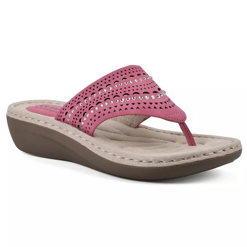 Cliffs by White Mountain Comate Womens Thong Sandals Product Image