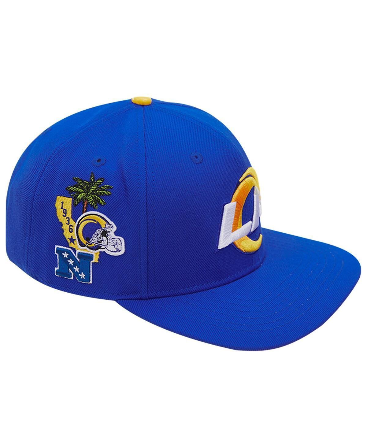 Mens Pro Standard Royal Los Angeles Rams Hometown Snapback Hat Product Image