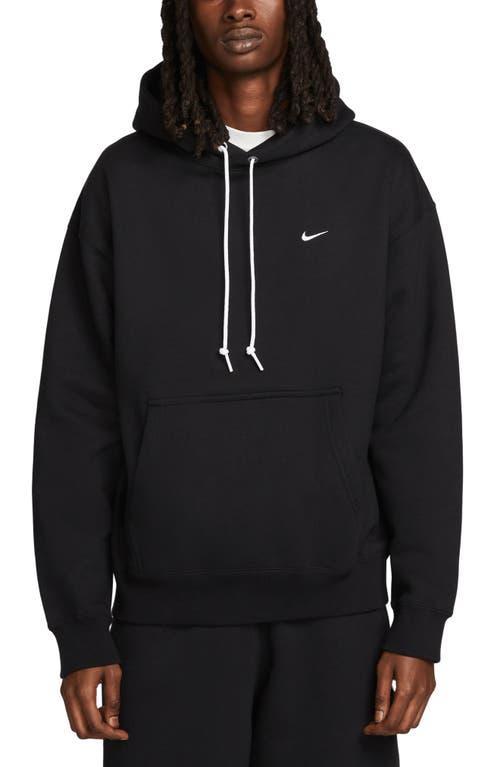 Nike Men's Solo Swoosh Fleece Pullover Hoodie Product Image