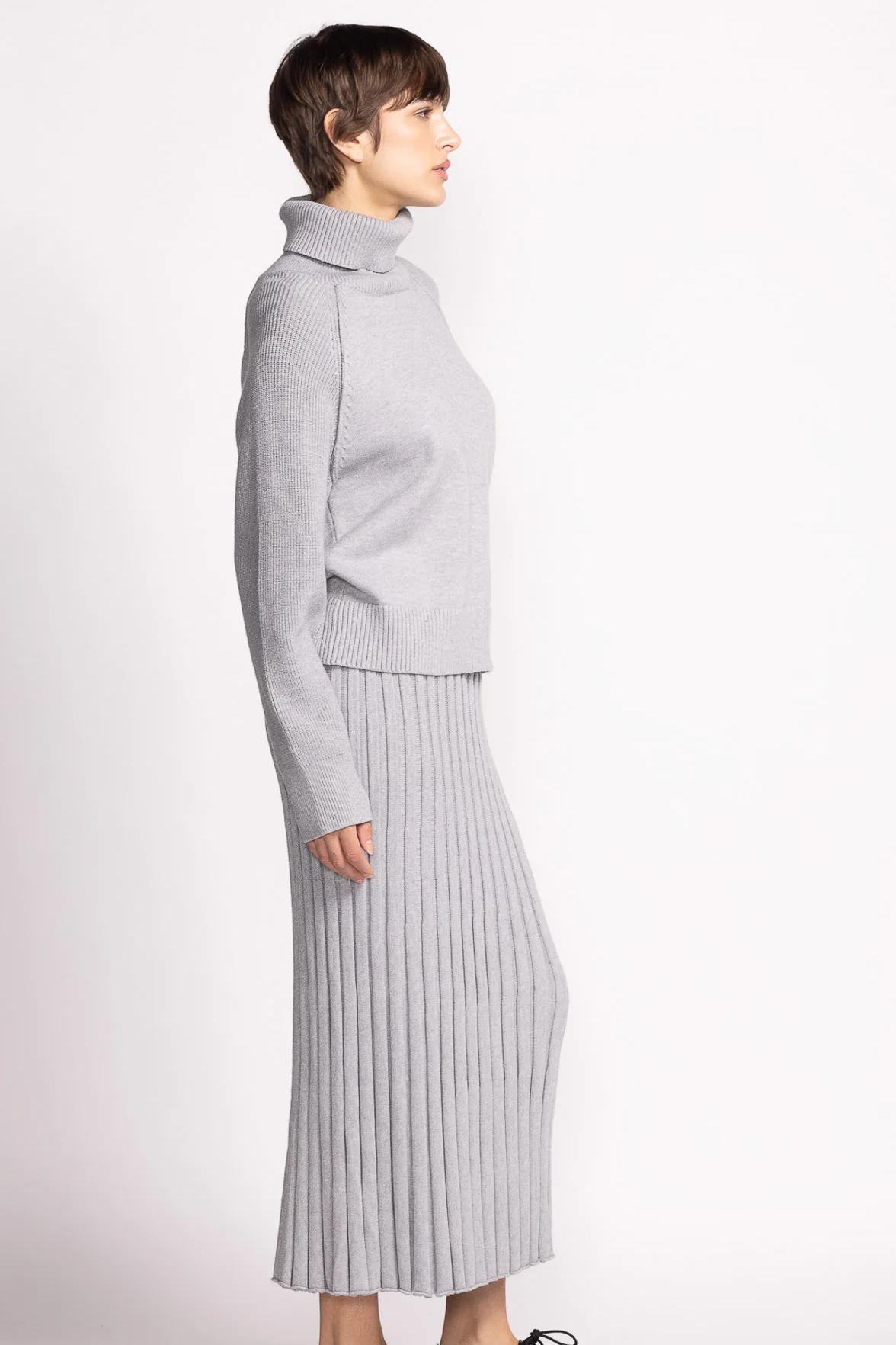 Josie Skirt- Grey Product Image