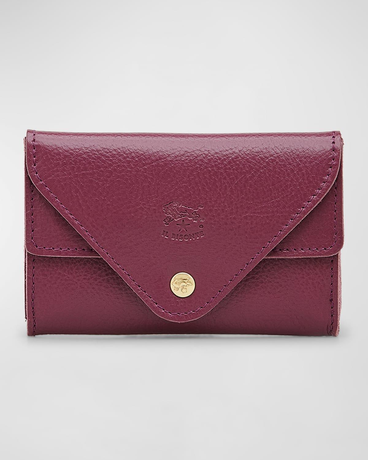 Womens Uffizi Leather Envelope Card Case Product Image